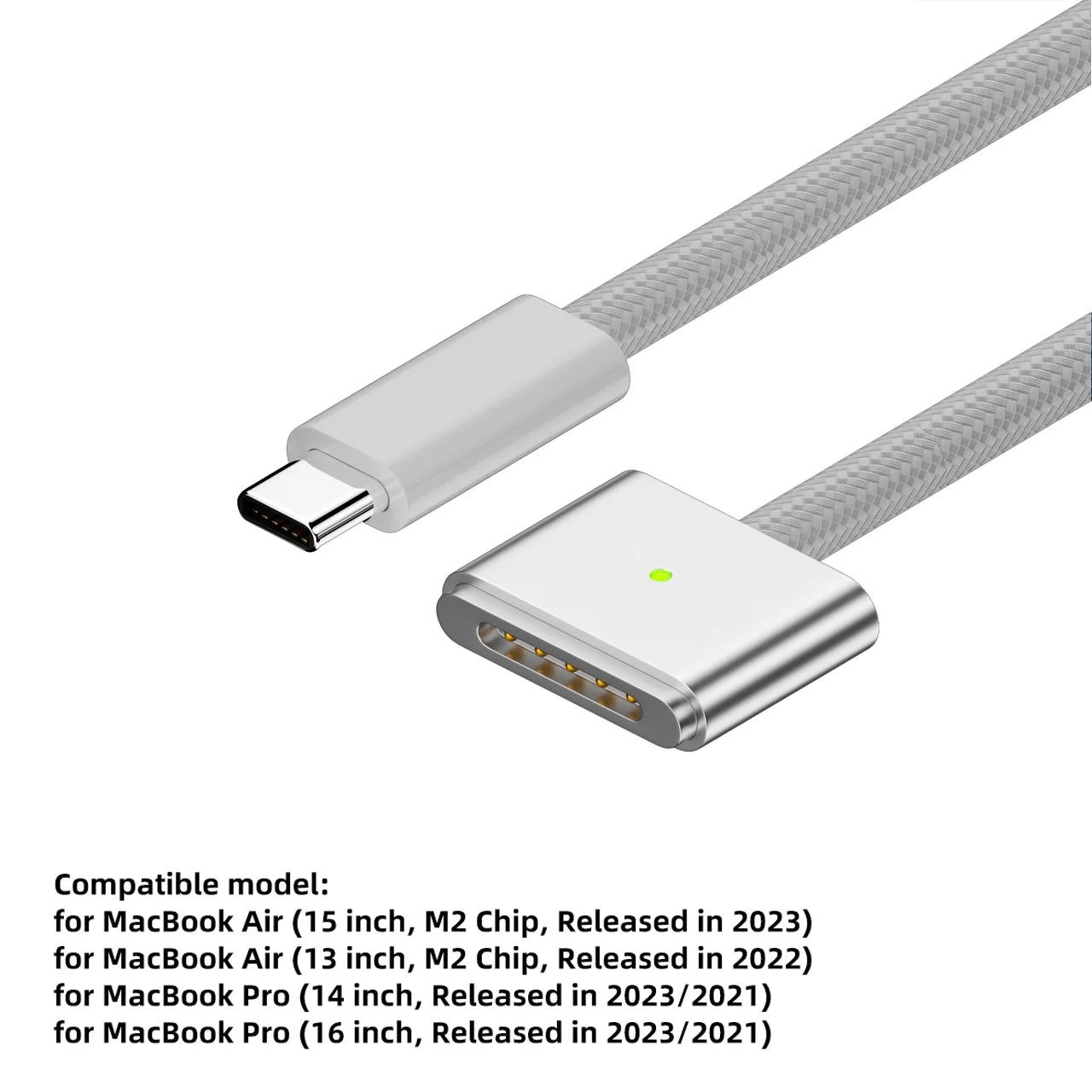 DRIVISION MAGLINK 140W - Magnetic Magsafe 3 Charging Cable for MacBook Pro