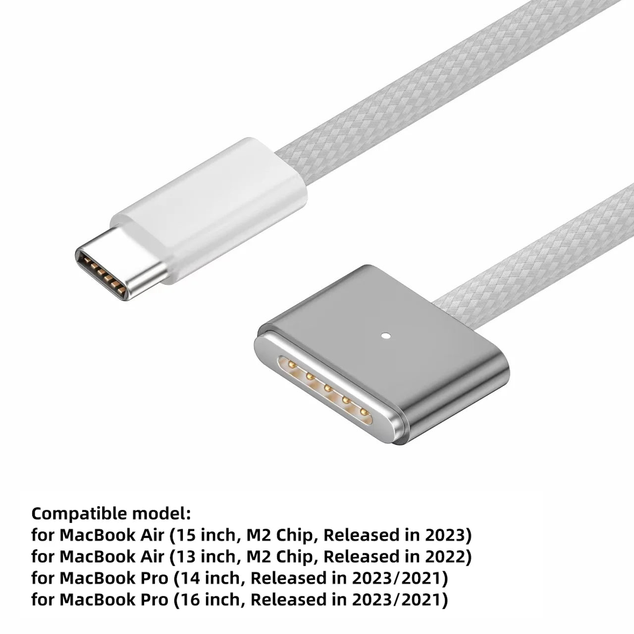 DRIVISION MAGLINK 140W - Magnetic Magsafe 3 Charging Cable for MacBook Pro