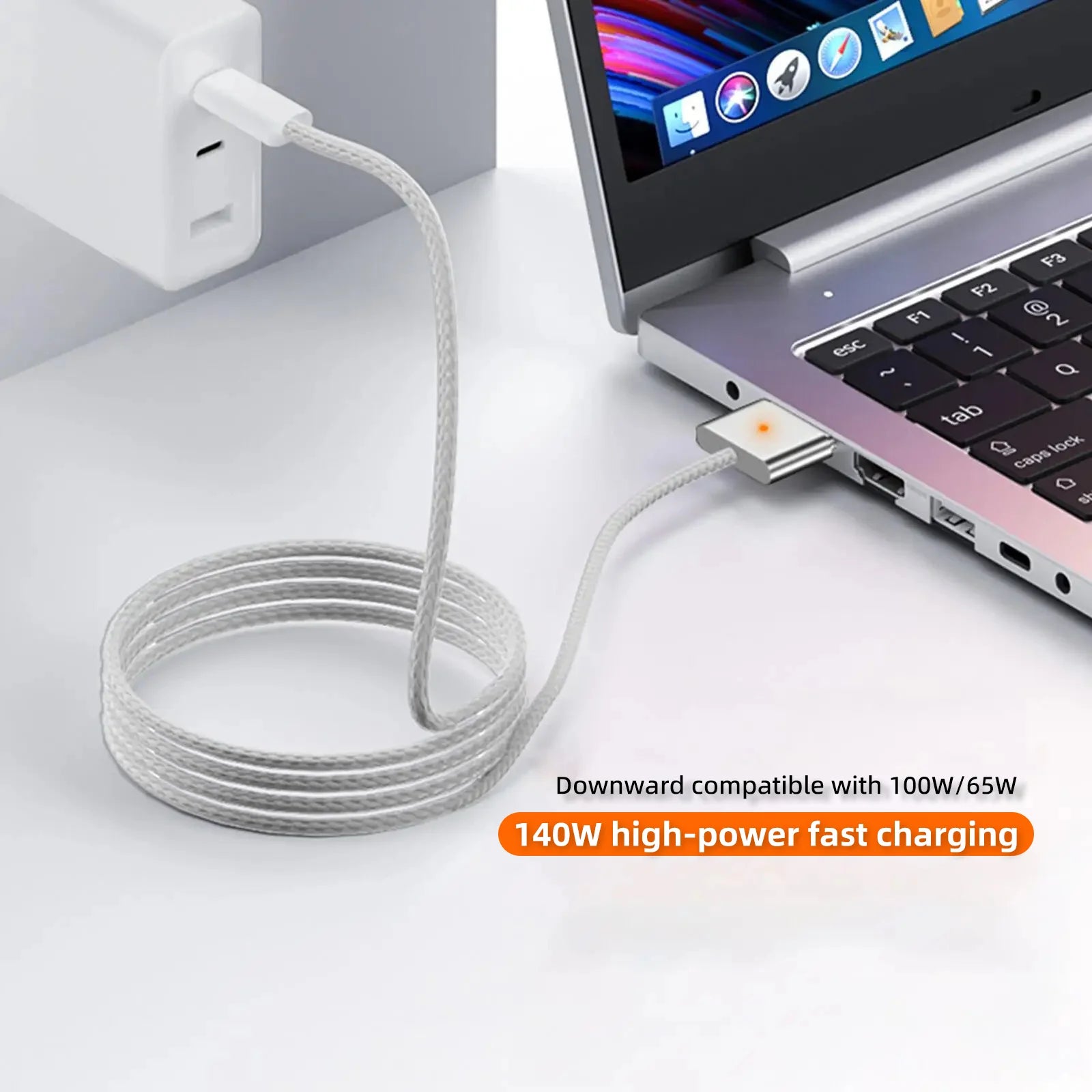 DRIVISION MAGLINK 140W - Magnetic Magsafe 3 Charging Cable for MacBook Pro